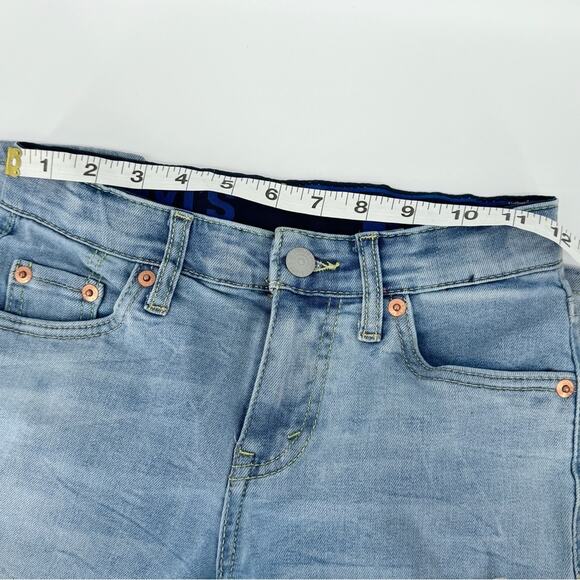 Levi's 502 Regular Taper Stretch Denim Jeans 8 Reg Light Wash - Picture 8 of 11